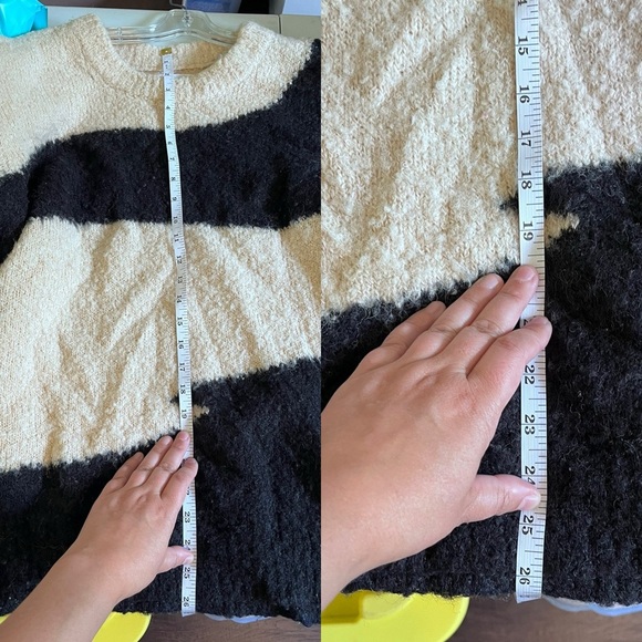 Apiece Apart Superfine Alpaca Elle Textured Sweater Abstract Print - Picture 6 of 16